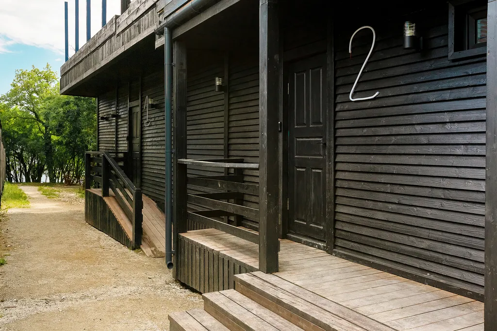 Панорамные апартаменты делюкс с террасой и видом на парк