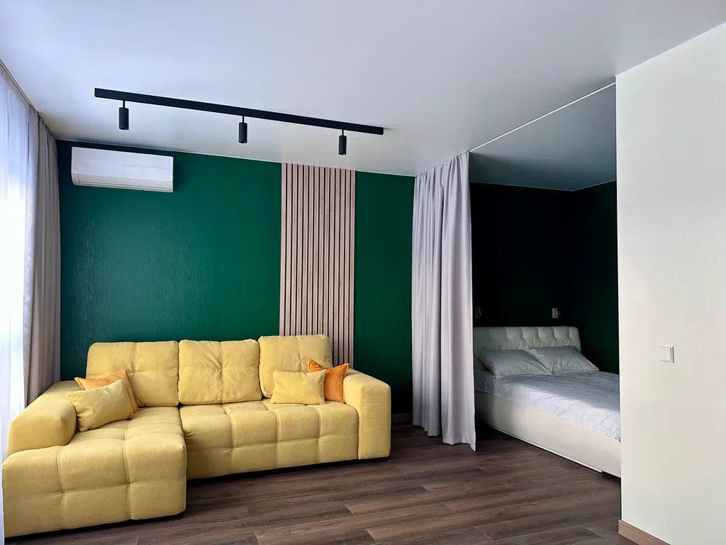 Квартира Уютная квартира-студия на горнолыжном курорте — Шерегеш