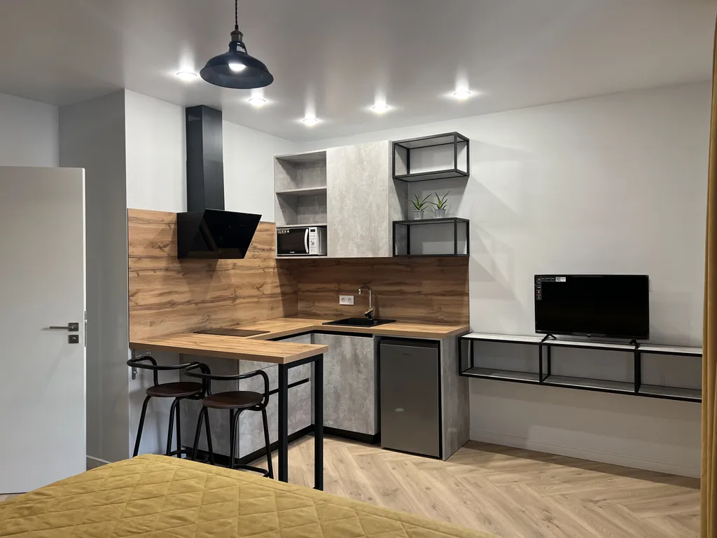 Квартира Апартаменты с бассейном в 5 минутах от чистого моря, дюн и дельфинария — Анапа