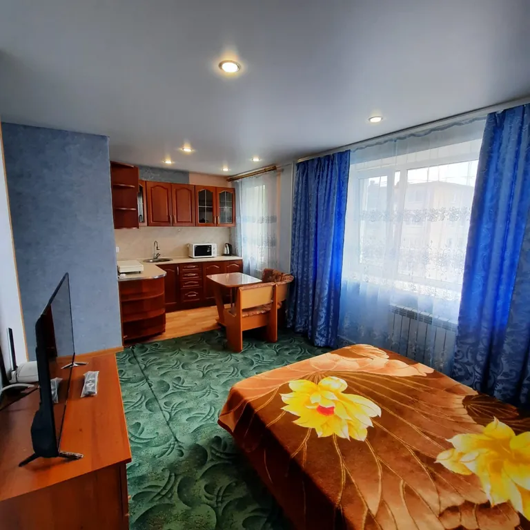 Квартира в самом центре Магадана, есть вся мебель и бытовая техника