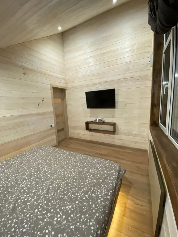 Дом в лесу, сибирский банный чан