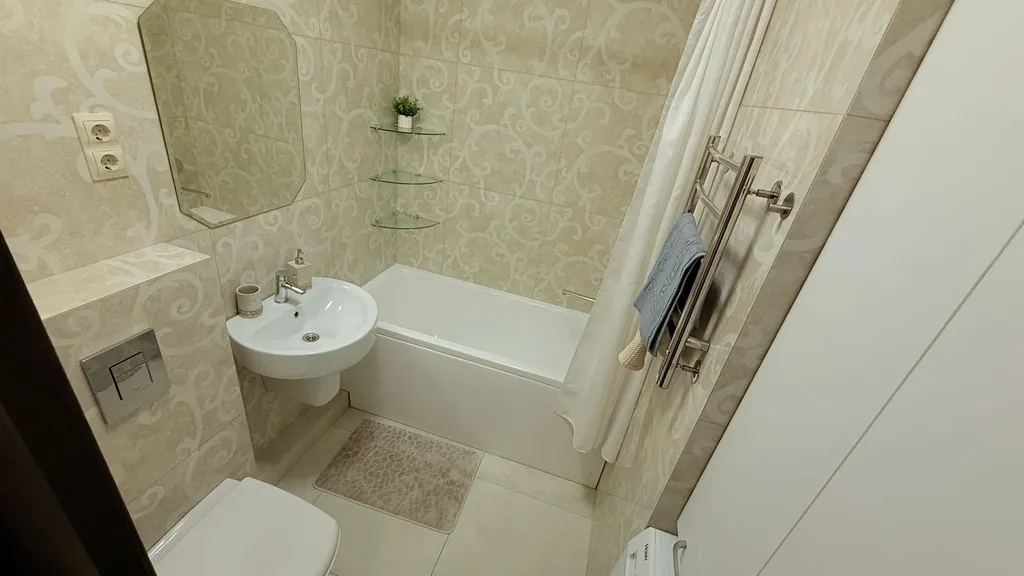 Квартира Просторная 2х комнатная квартира с видом на море — Анапа