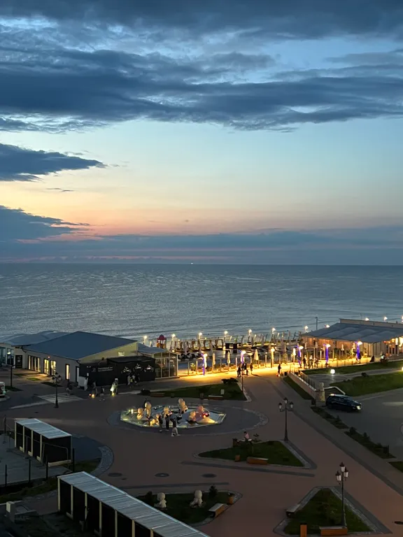 Студия с видом на море