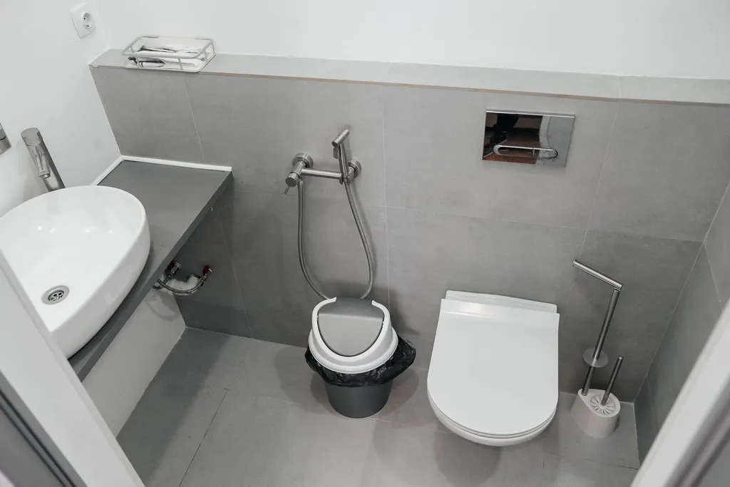 Современный двухместный номер в доме с видом на океан и вулканы