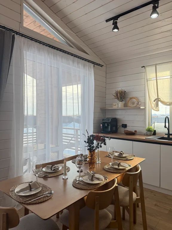 Дом 119m2 — чан, кухня, Wi-Fi