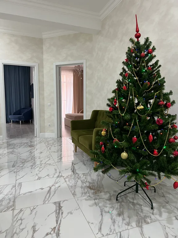 Квартира с боковым видом на бухту и горы