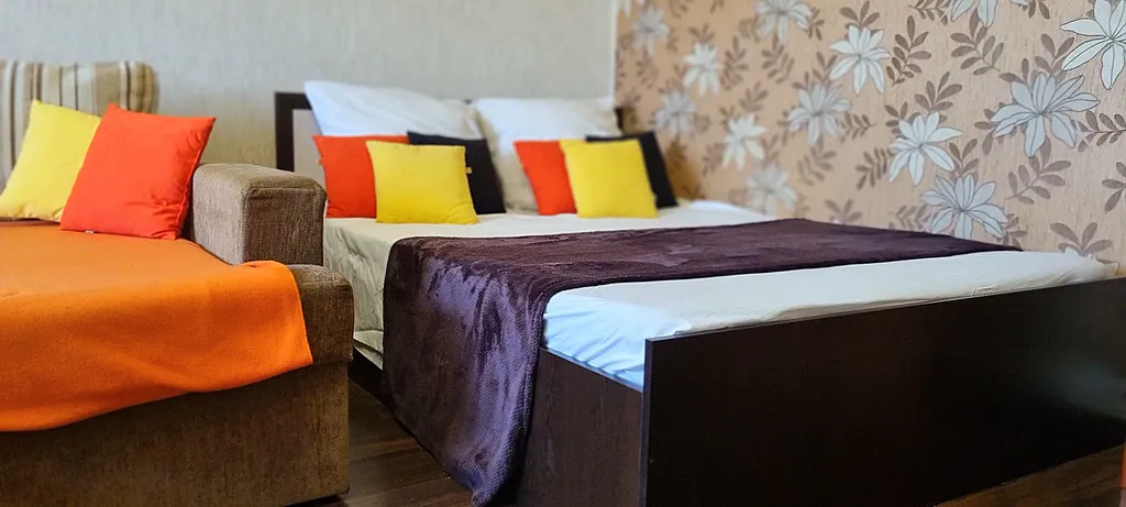 Квартира с джакузи в самом центре рядом с пляжем и ТЦ