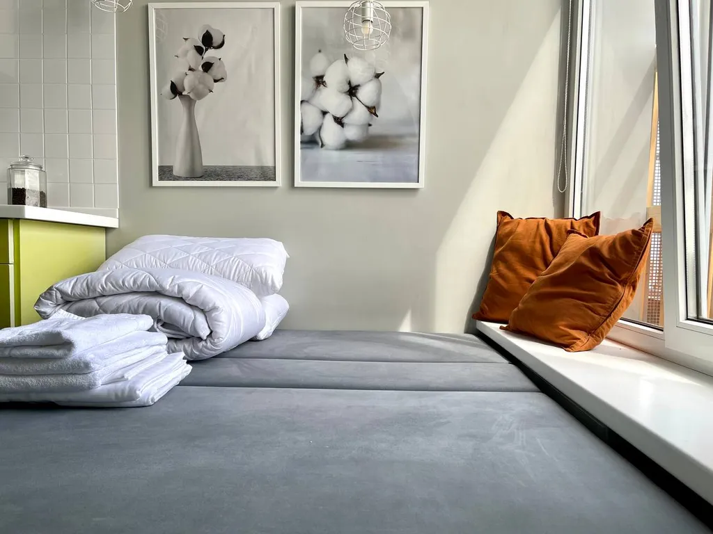 Квартира Комфортабельная квартира на мансарде с видовой террасой — Пушкин