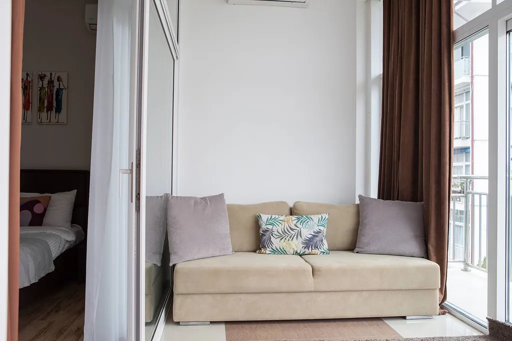 Апартамент с видом на горы