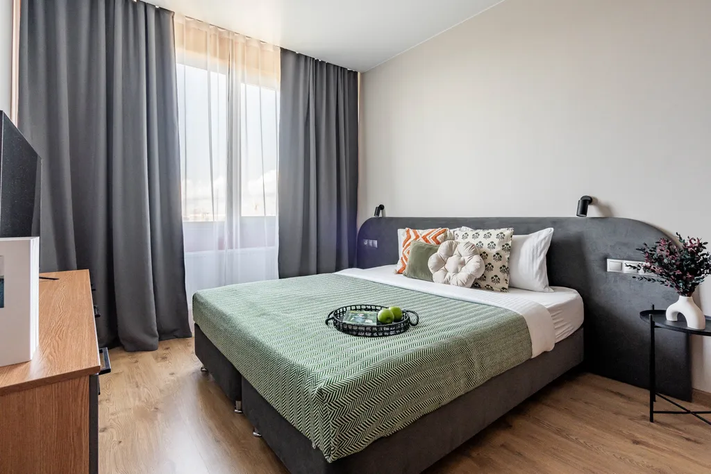 Квартира Квартира Вудгрей Home Apart по дороге на Турухтанные острова — Санкт-Петербург