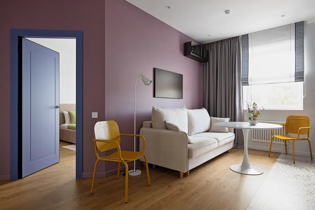 Pavlov "Цветные сны" | Апартаменты с 1 спальней