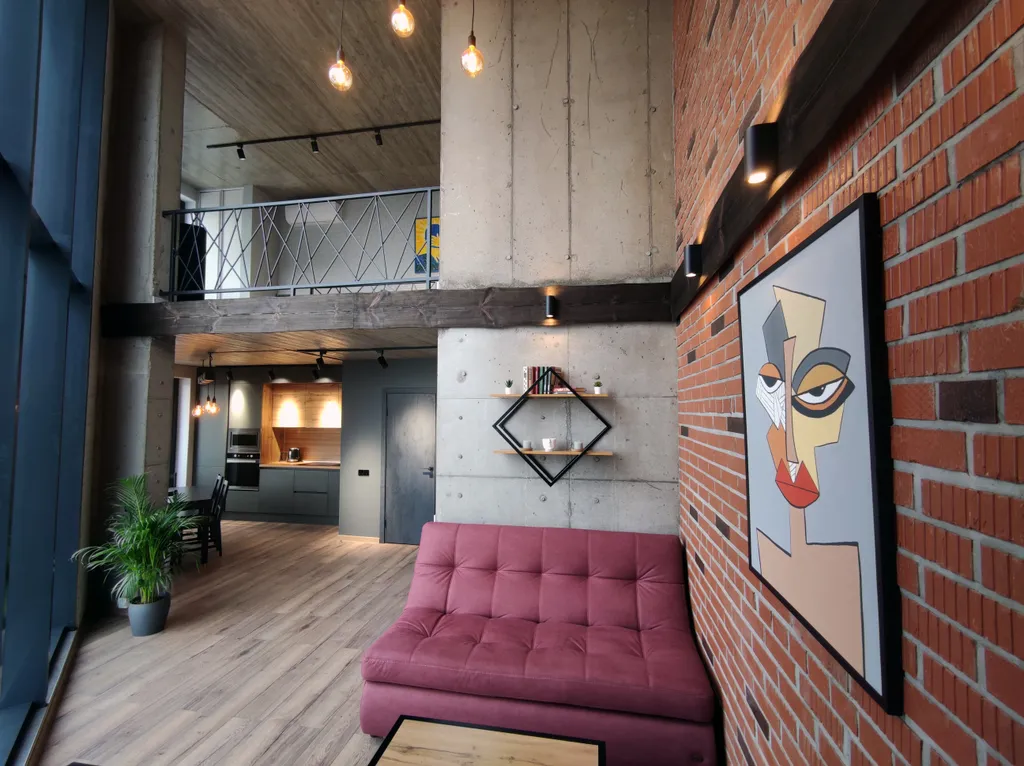 Квартира Эксклюзивный, двухэтажный, видовой лофт — аренда посуточно в Уфа