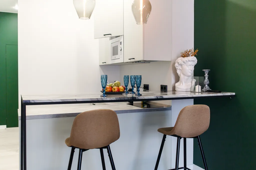 Дизайнерская студия в клубном доме в центре рядом с набережной