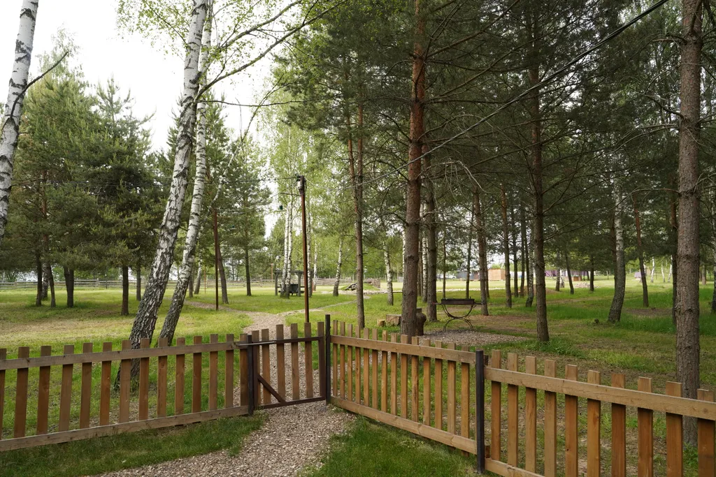 Отдых в лесу с баней и горячим чаном