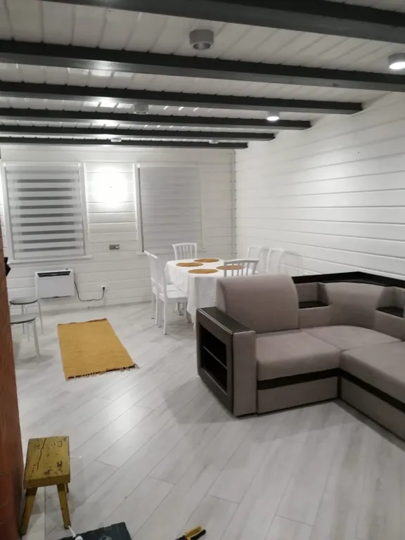 Уютный дом на берегу речки, в финском стиле