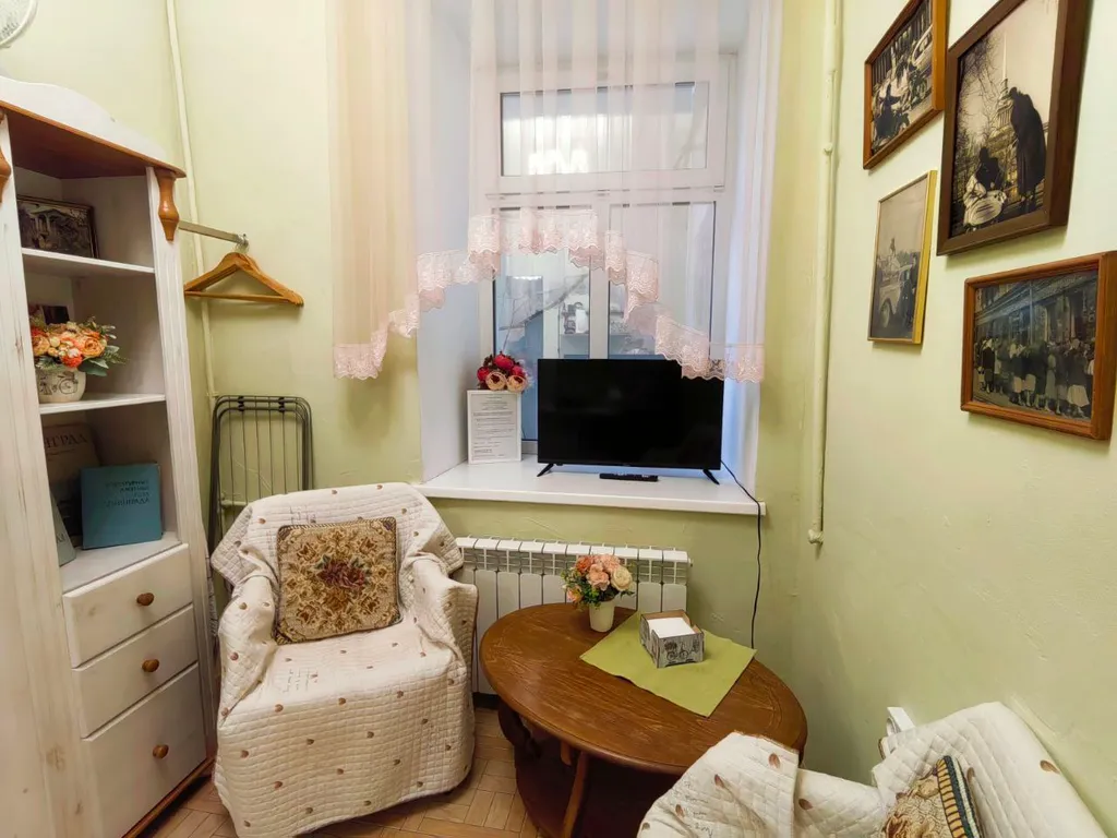 Квартира Квартира Студия Сны Ленинграда, бесконтактный заезд, хранение багажа — Санкт-Петербург