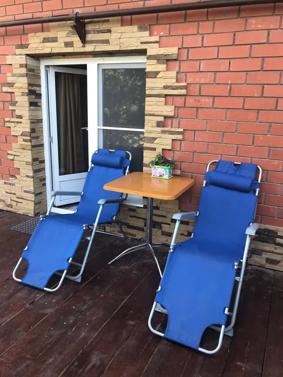 Студия с верандой возле речки Псезуапсе