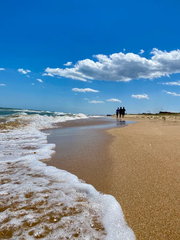 Уютный дом с видом на море, на первой береговой линии