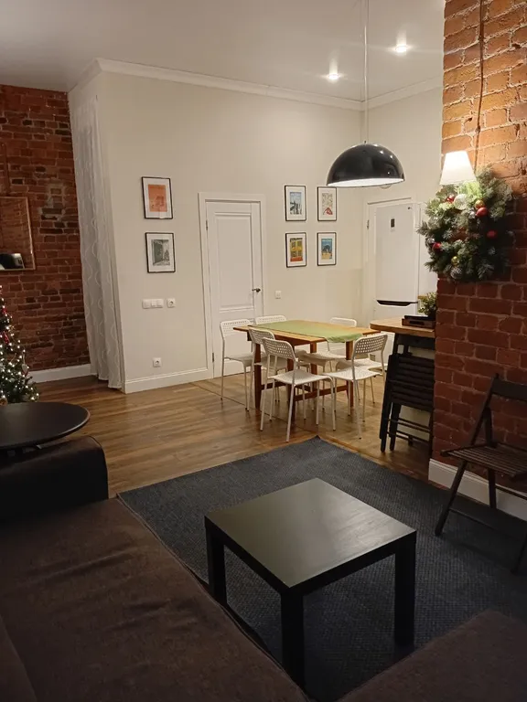 Квартира Уютная квартира-лофт с камином у Исаакия — Санкт-Петербург