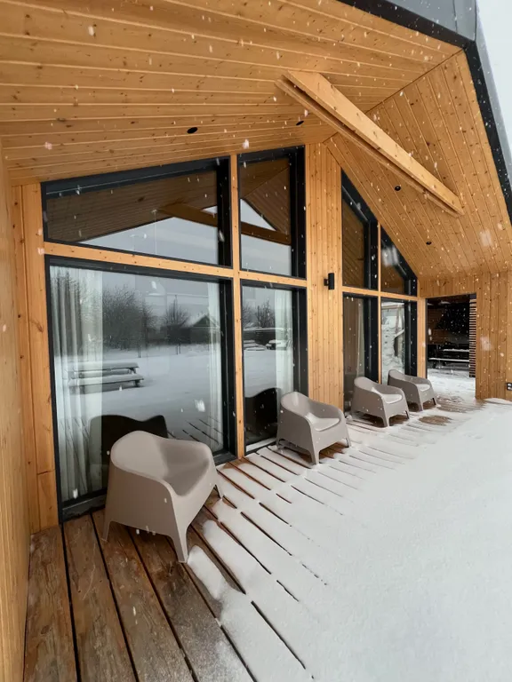 Дом у горнолыжного курорта