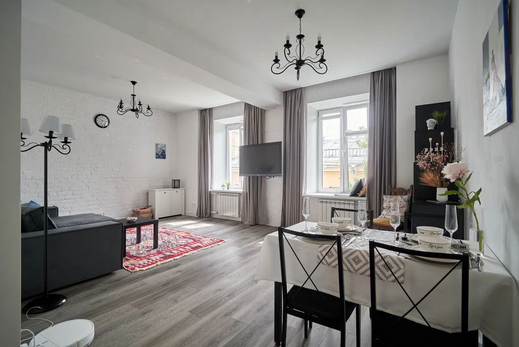 Квартира Квартира Стильная евродвушка у Исаакиевского собора — Санкт-Петербург