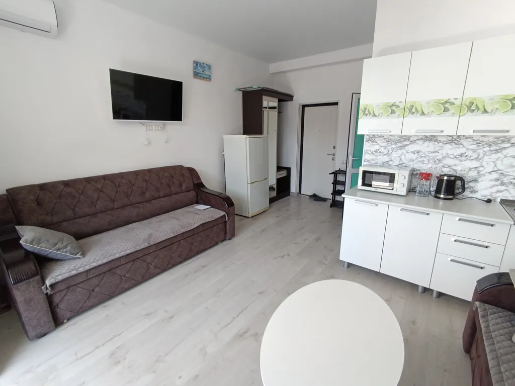 1-комнатная квартира студии с видом на море