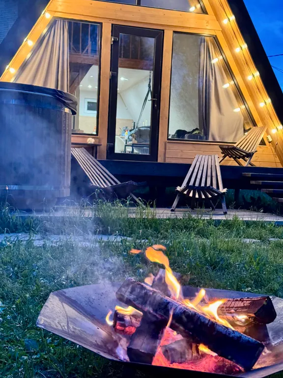 Коттедж Уютный дом афрейм рядом с лесом, близко от города — Марьино