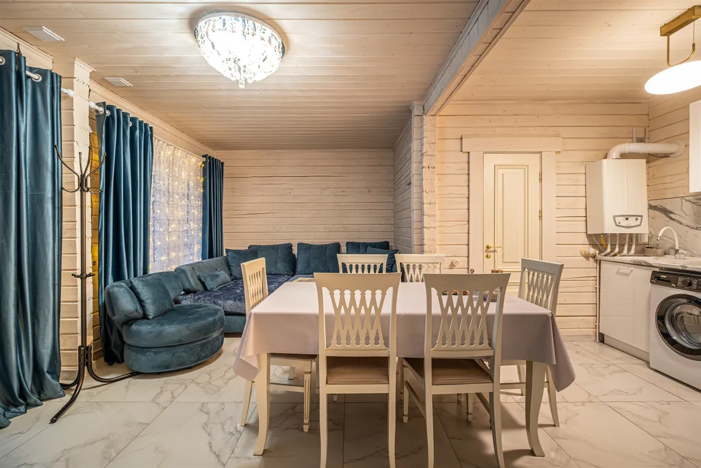 Коттедж с мангалом