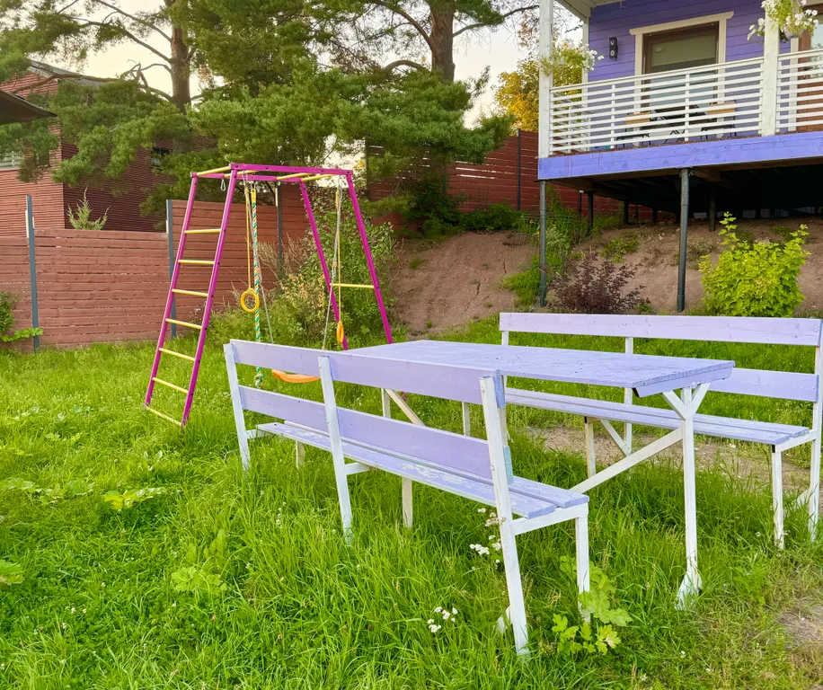 Домик в зоне парка Монрепо