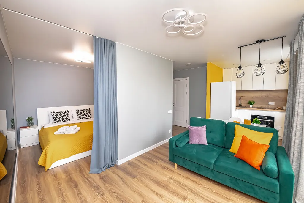 Яркая квартира