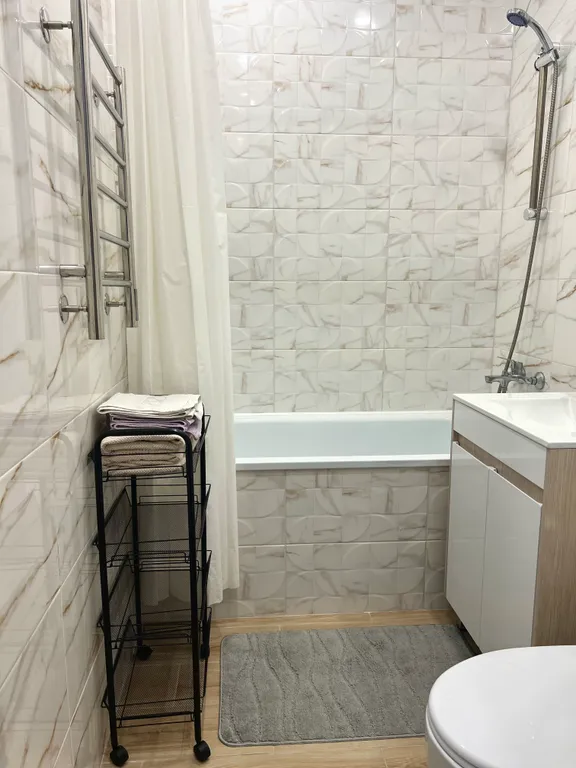 уютная квартира в новом доме.