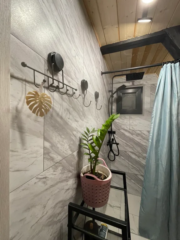 А Фрейм дом шалаш, место силы