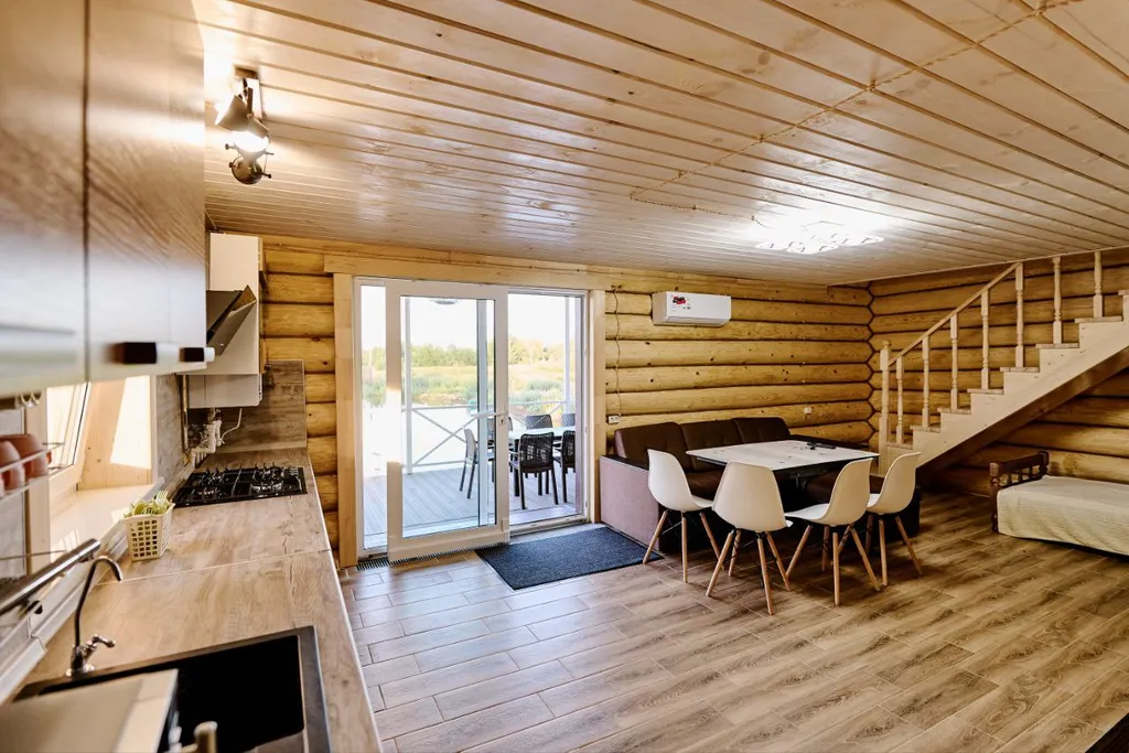 Двухэтажный дом с Русской баней