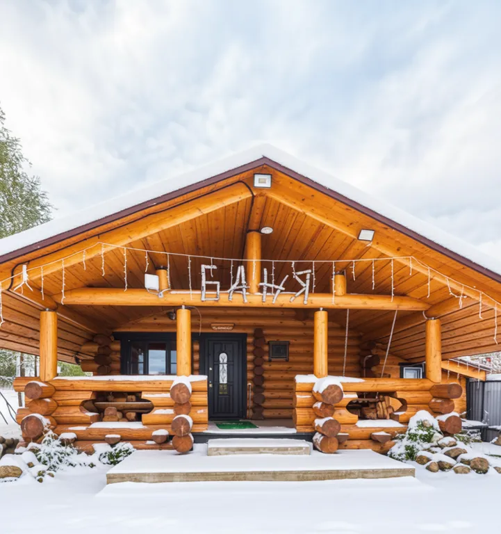 Бревенчатый коттедж Вип 1, 3 спальни на берегу озера Селигер