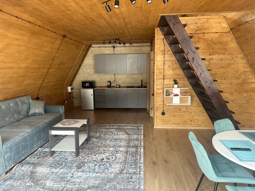 Коттедж Коттедж А-фрейм в живописном месте — Архыз