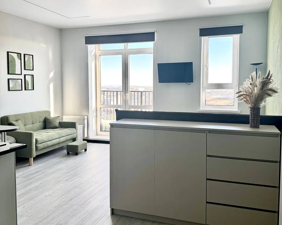 Квартира студия с великолепным видом на город