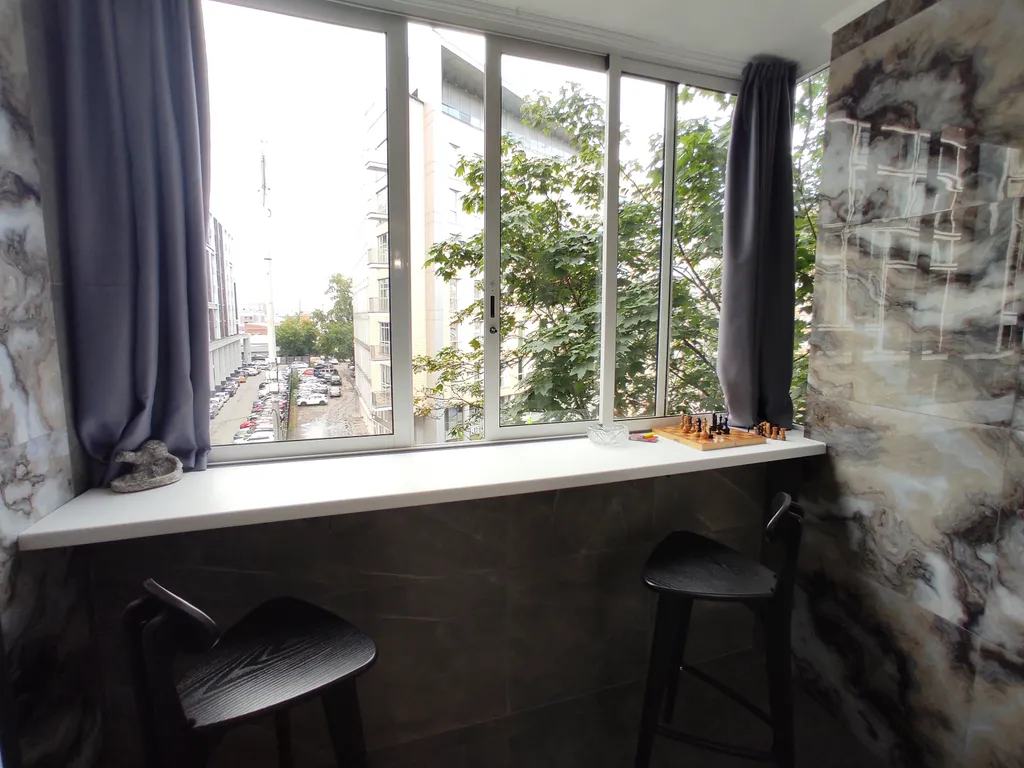 Квартира в Лефортово Вид на Деревья Лоджия