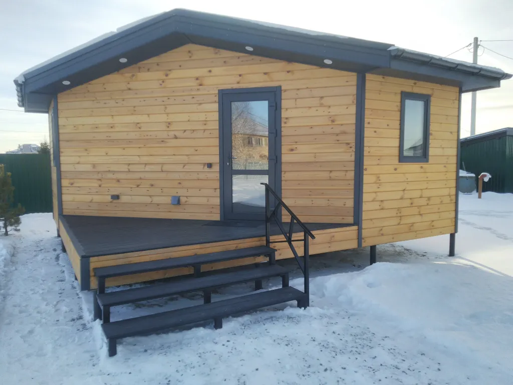 Дом А-фрейм для спокойного семейного отдыха