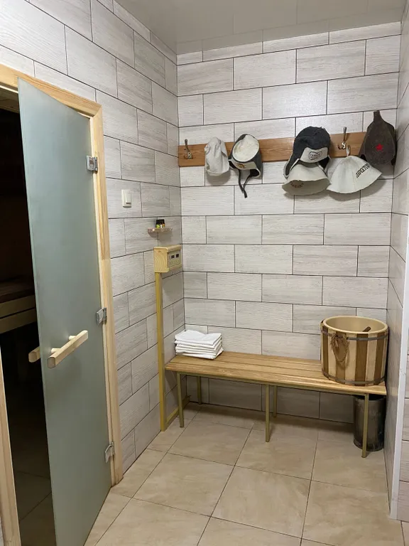 Загородный дом с баней и банным чаном