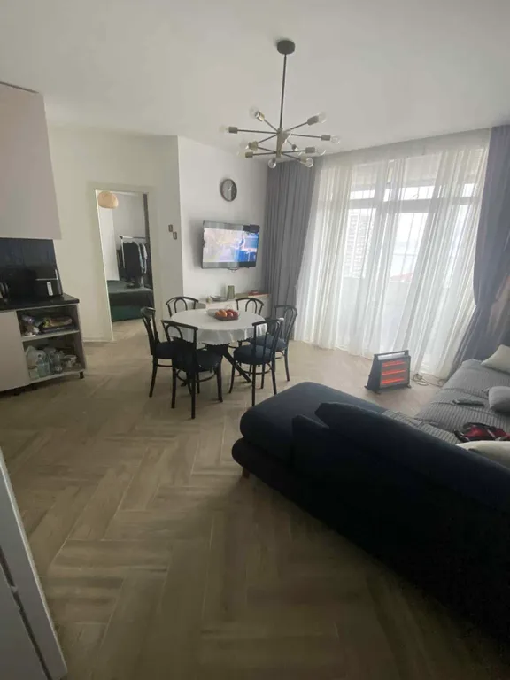 Современная 3-комнатная квартира с видом на море, новый дом