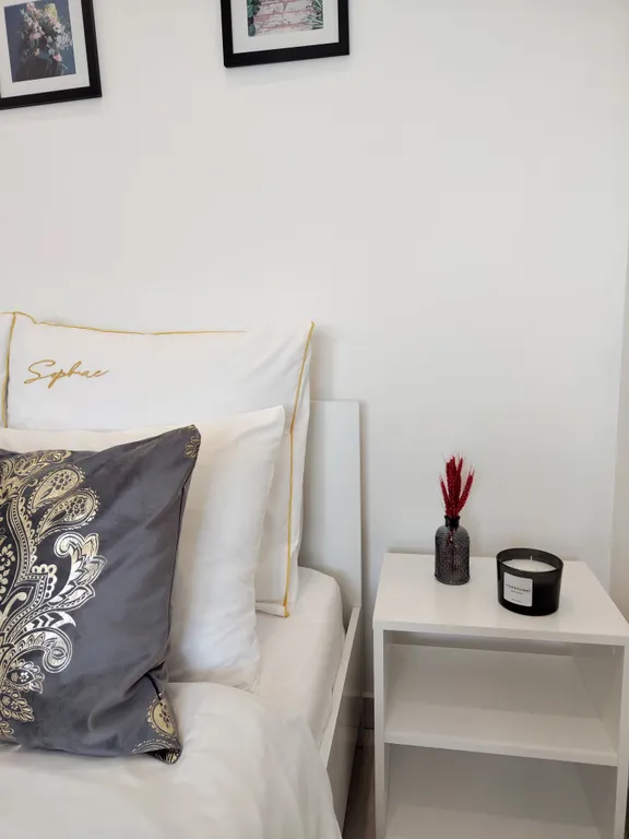 Квартира с видом на город в центре