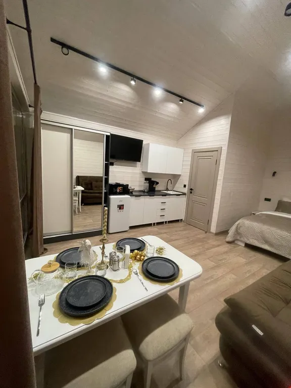 Дом студия с видом на горы