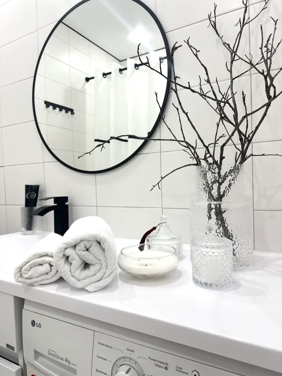 Квартира-студия с панорамным видом в окружении парков