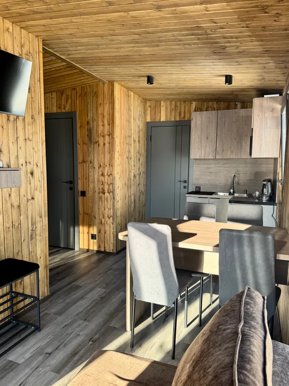 2 дома барн-хаус с панорамным видом на горы