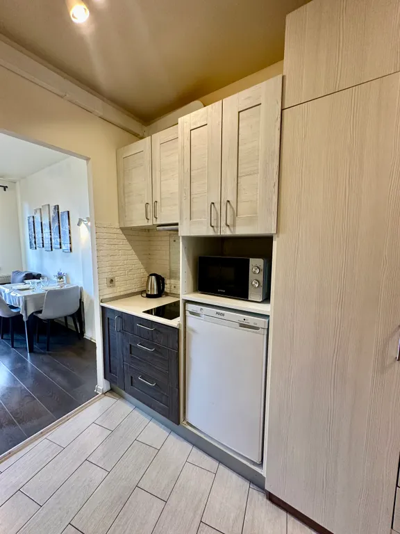 Уютная студия с удобной кроватью