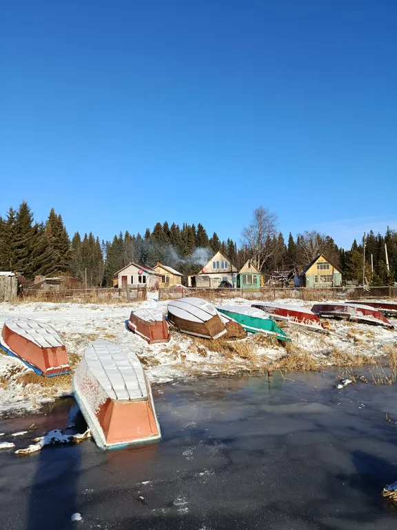 Домик с видом на озеро