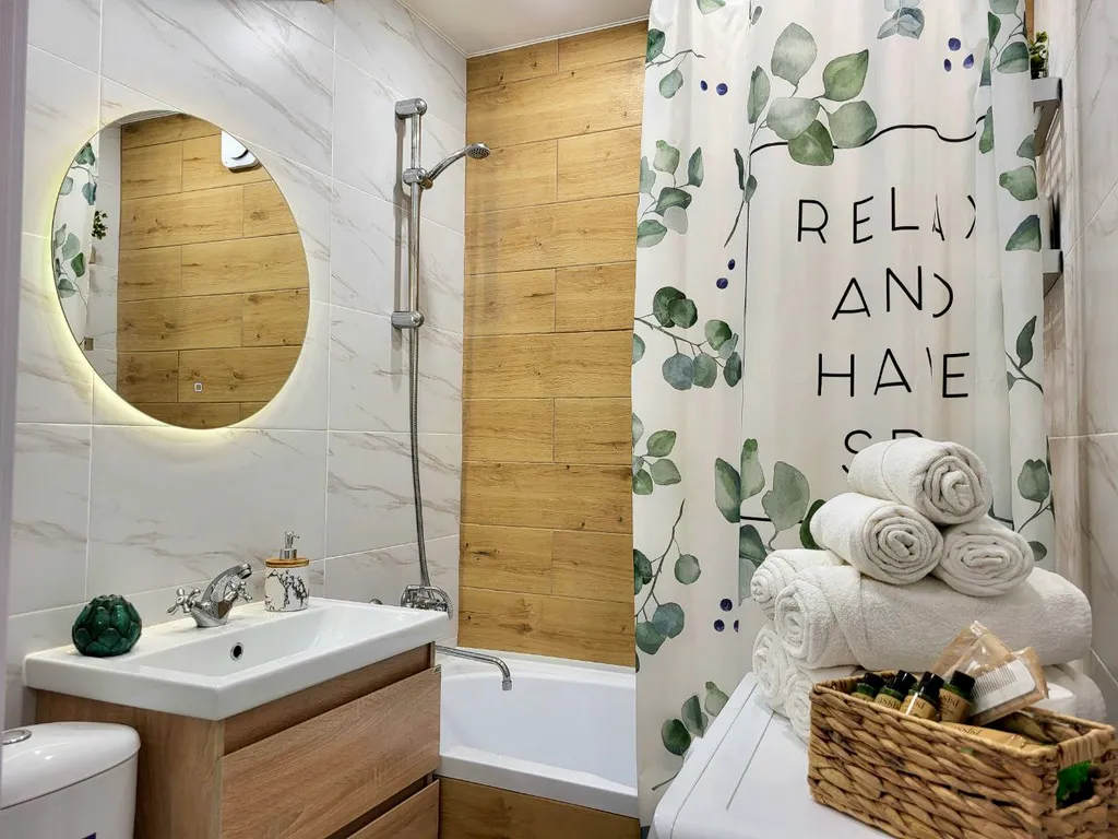 Двухкомнатные апартаменты с балконом Sinyaya ptichka