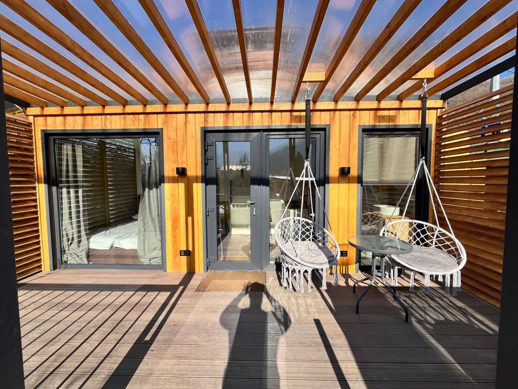 Дом с домашним кинотеатром и Алисой в 7 минутах от подъемника