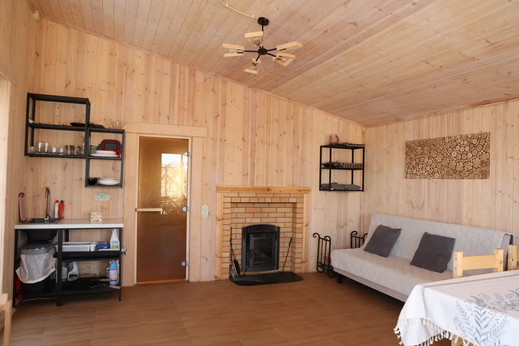 Новый дом с баней и купелью до 8 человек