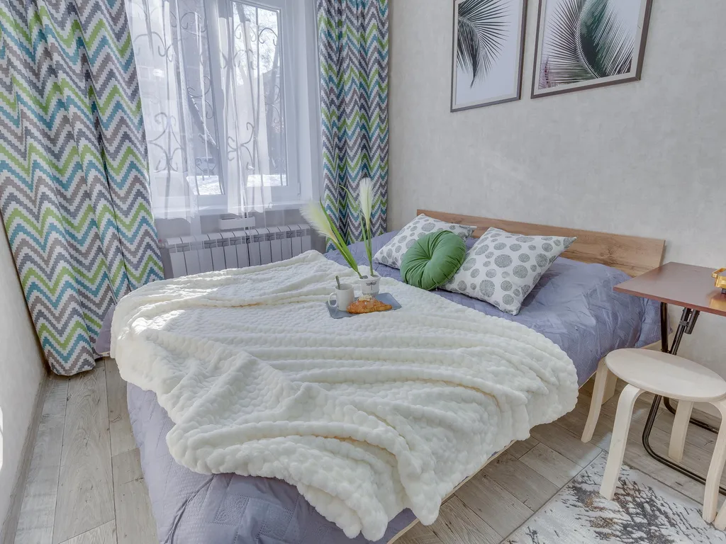 Квартира По-домашнему уютная двухместная студия на Толе би — Весновка — аренда посуточно в Алматы